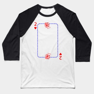 2 of hearts Baseball T-Shirt